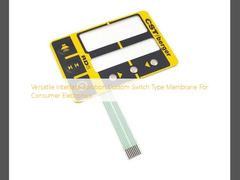 Solution d'interface polyvalente Membrane de type commutateur personnalisé pour les appareils électroniques grand public